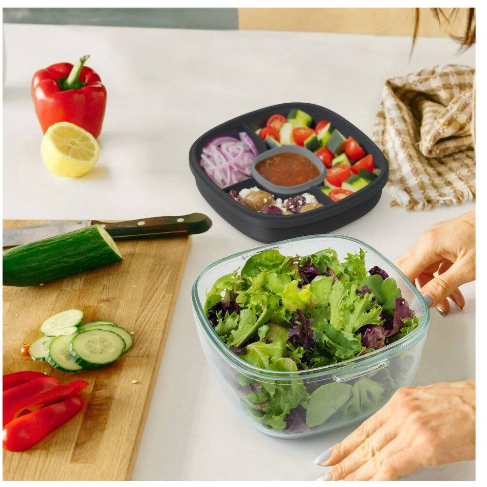 Bentgo Glass Salad Container - Picture 11 of 12